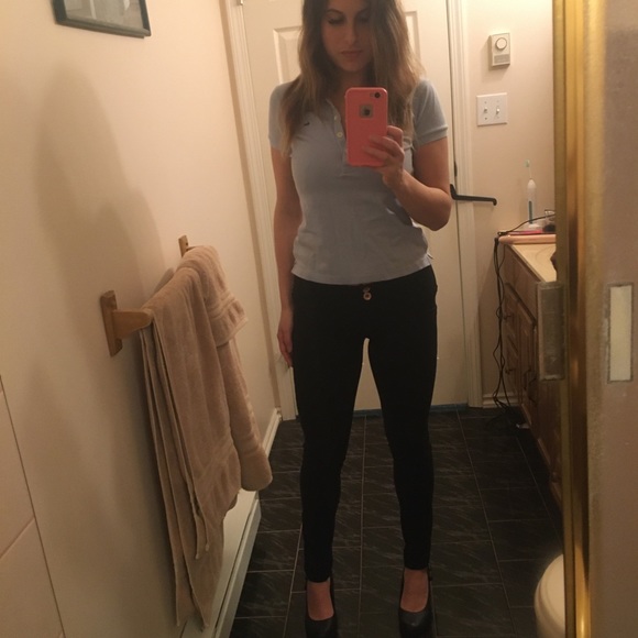 Blue Lacoste t shirt - Picture 2 of 3